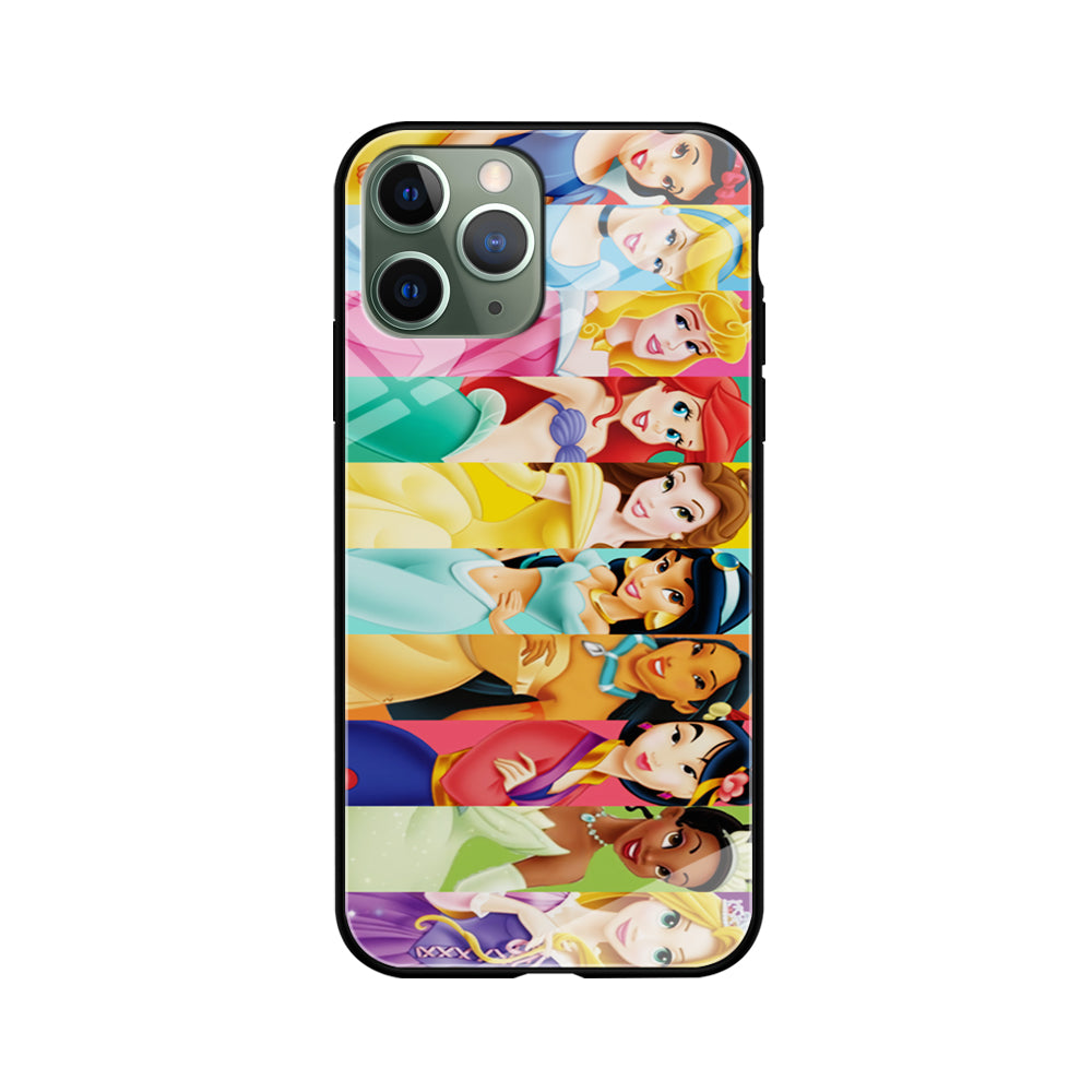 Disney Princess Character iPhone 11 Pro Case-Phone Case-Tempered Glass Case-Altracase