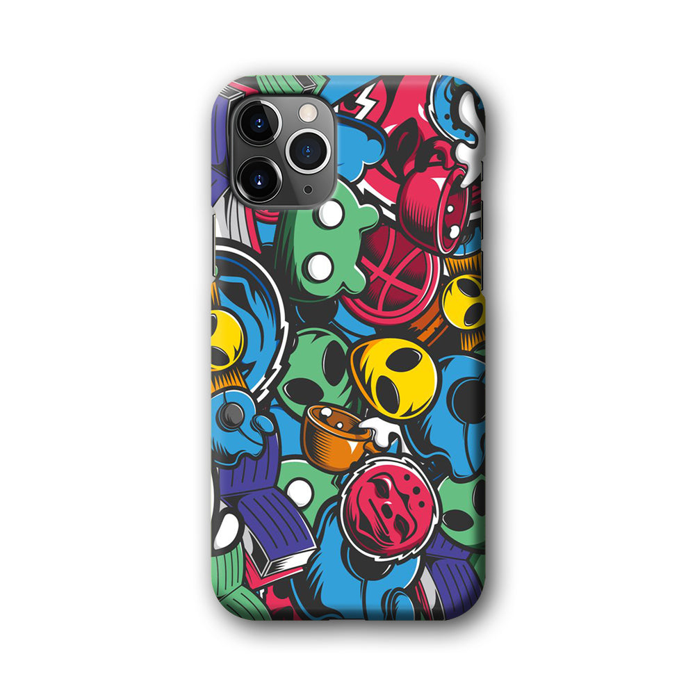 Doodle 001 iPhone 11 Pro Case-Phone Case-3D Case-Altracase