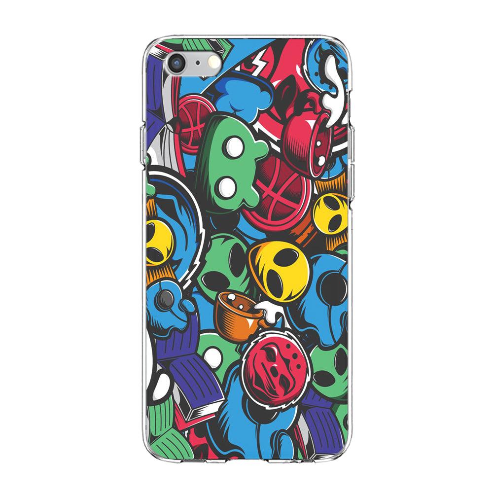 Doodle 001 iPhone 6 | 6s Case-Phone Case-Clear Soft Case-Altracase