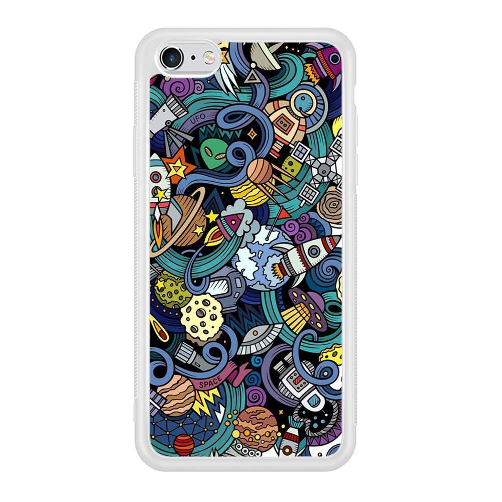 Doodle 002 iPhone 6 | 6s Case-Phone Case-Rubber White (2D Case)-Altracase