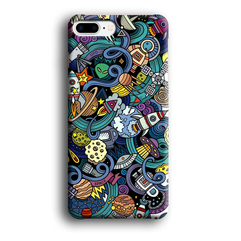 Doodle 002 iPhone 8 Plus Case-Phone Case-3D Case-Altracase