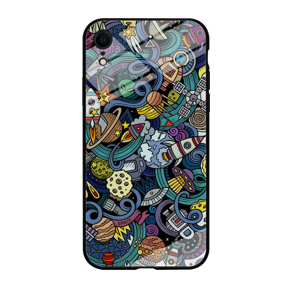 Doodle 002 iPhone XR Case-Phone Case-Tempered Glass Case-Altracase