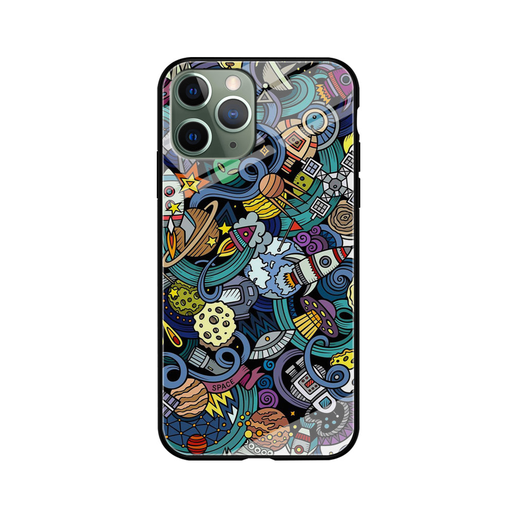 Doodle 002 iPhone 11 Pro Case-Phone Case-Tempered Glass Case-Altracase