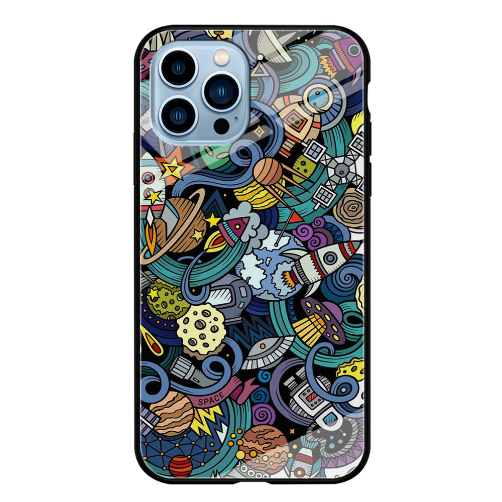 Doodle 002 iPhone 15 Pro Case-Phone Case-Tempered Glass Case-Altracase