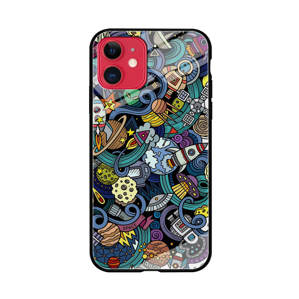 Doodle 002 iPhone 11 Case-Phone Case-Tempered Glass Case-Altracase