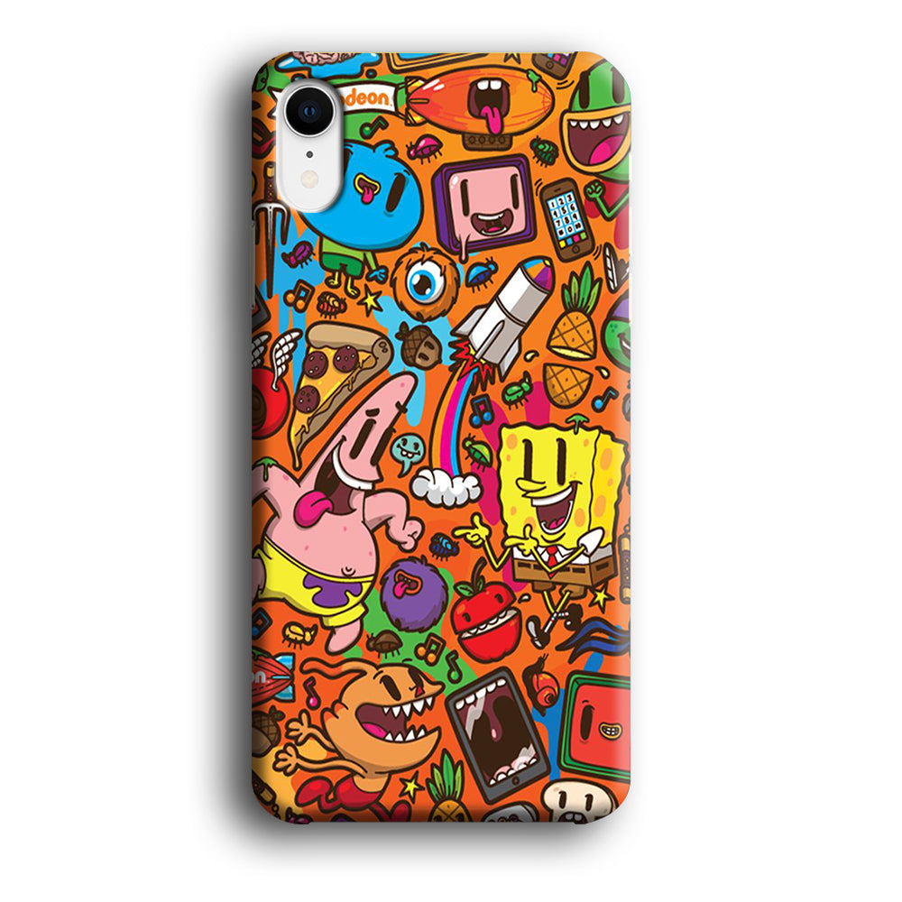 Doodle Art 005 iPhone XR Case-Phone Case-3D Case-Altracase