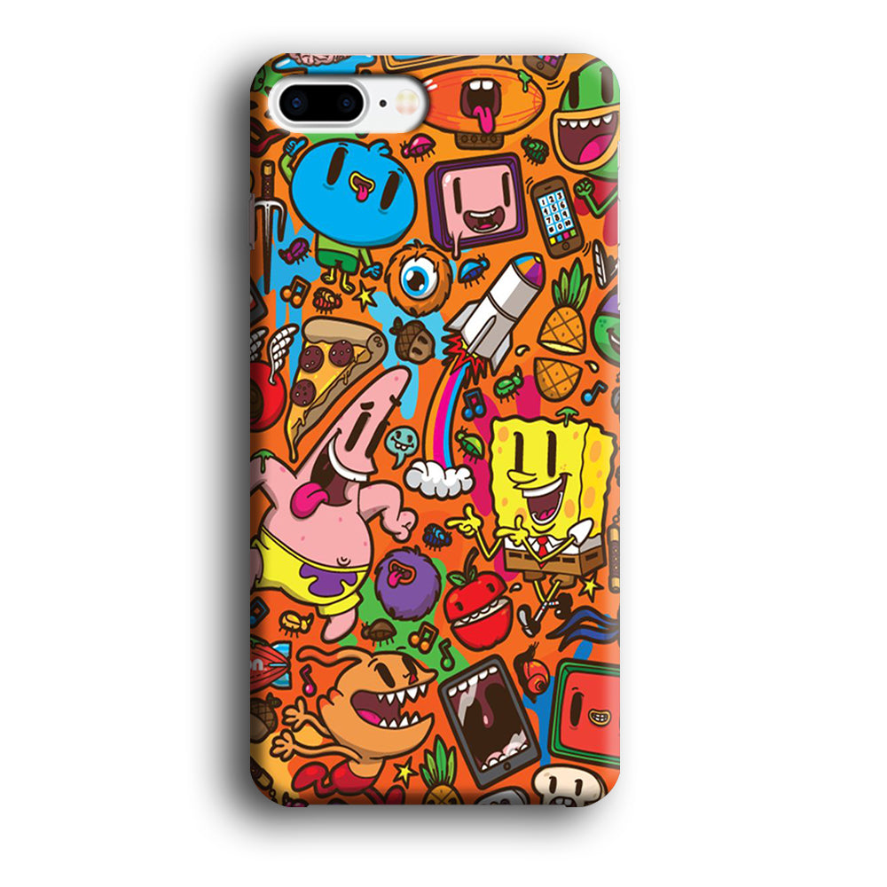 Doodle Art 005 iPhone 8 Plus Case-Phone Case-3D Case-Altracase