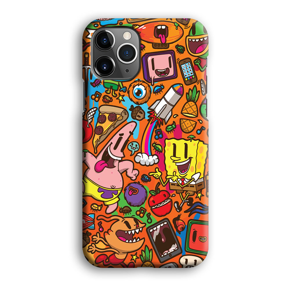 Doodle Art 005 iPhone 12 Pro Max Case-Phone Case-3D Case-Altracase