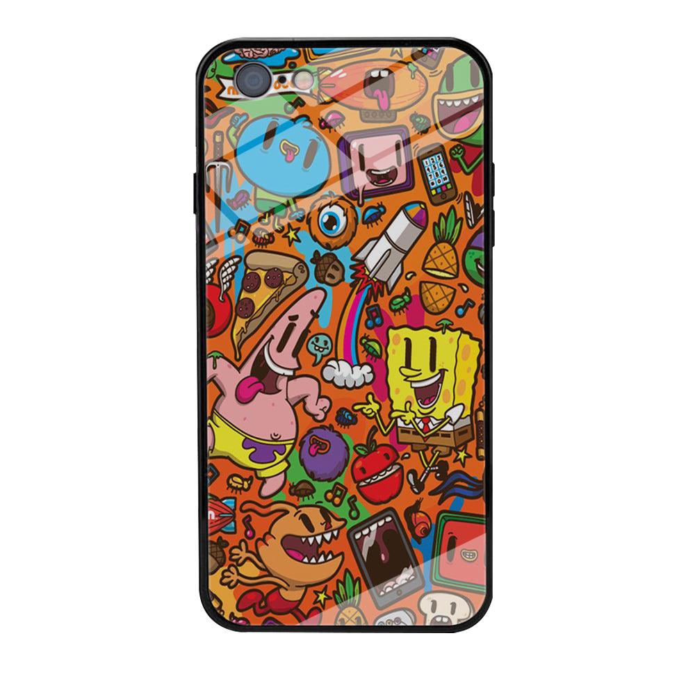 Doodle Art 005 iPhone 6 | 6s Case-Phone Case-Tempered Glass Case-Altracase
