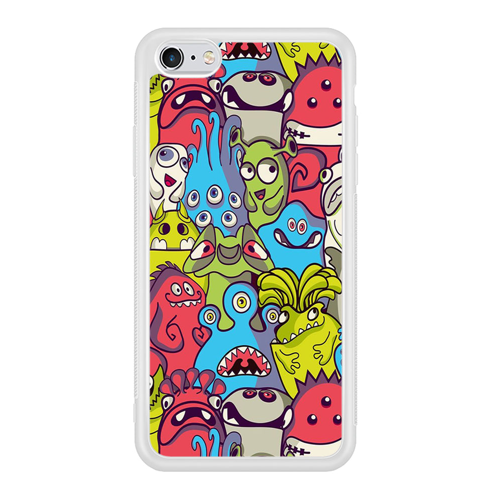 Doodle Art 006 iPhone 6 Plus | 6s Plus Case-Phone Case-Rubber White (2D Case)-Altracase