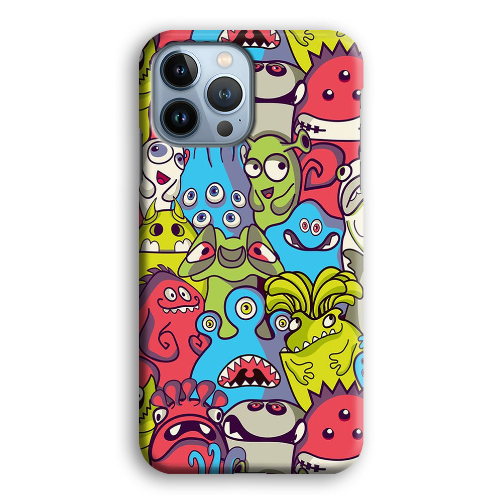 Doodle Art 006 iPhone 15 Pro Max Case-Phone Case-3D Case-Altracase