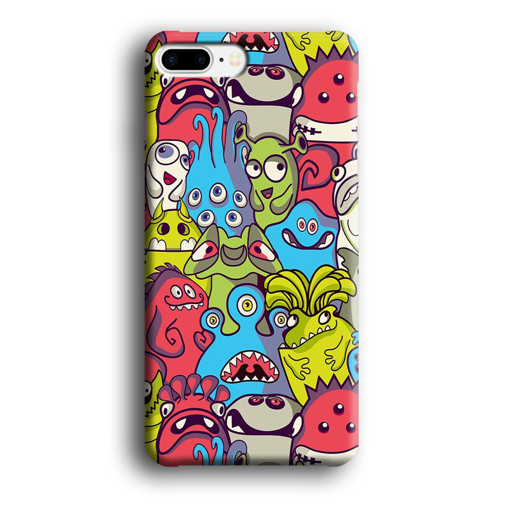 Doodle Art 006 iPhone 8 Plus Case-Phone Case-3D Case-Altracase