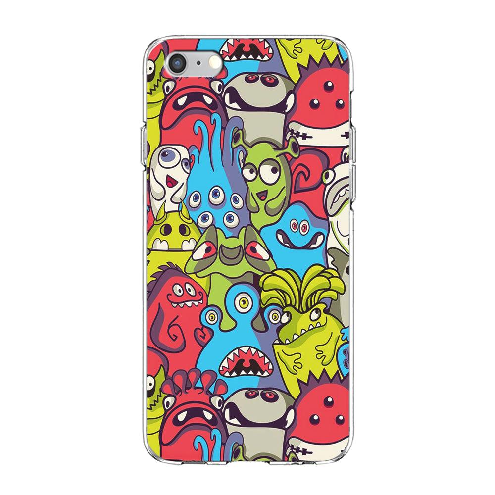 Doodle Art 006 iPhone 6 | 6s Case-Phone Case-Clear Soft Case-Altracase