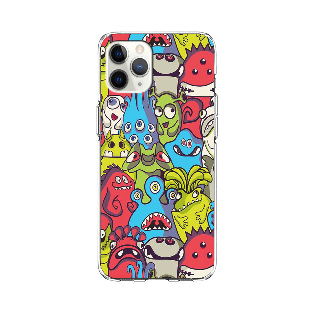 Doodle Art 006 iPhone 11 Pro Case-Phone Case-Clear Soft Case-Altracase