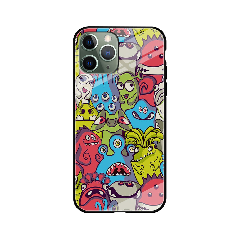 Doodle Art 006 iPhone 11 Pro Case-Phone Case-Tempered Glass Case-Altracase