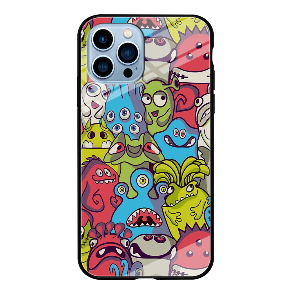 Doodle Art 006 iPhone 15 Pro Max Case-Phone Case-Tempered Glass Case-Altracase