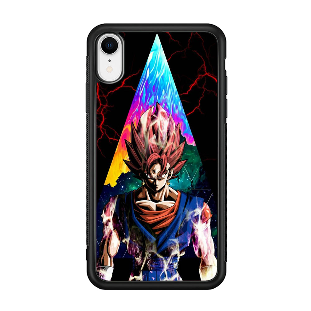 Dragon Ball - Goku 004 iPhone XR Case-Phone Case-Rubber Black (2D Case)-Altracase