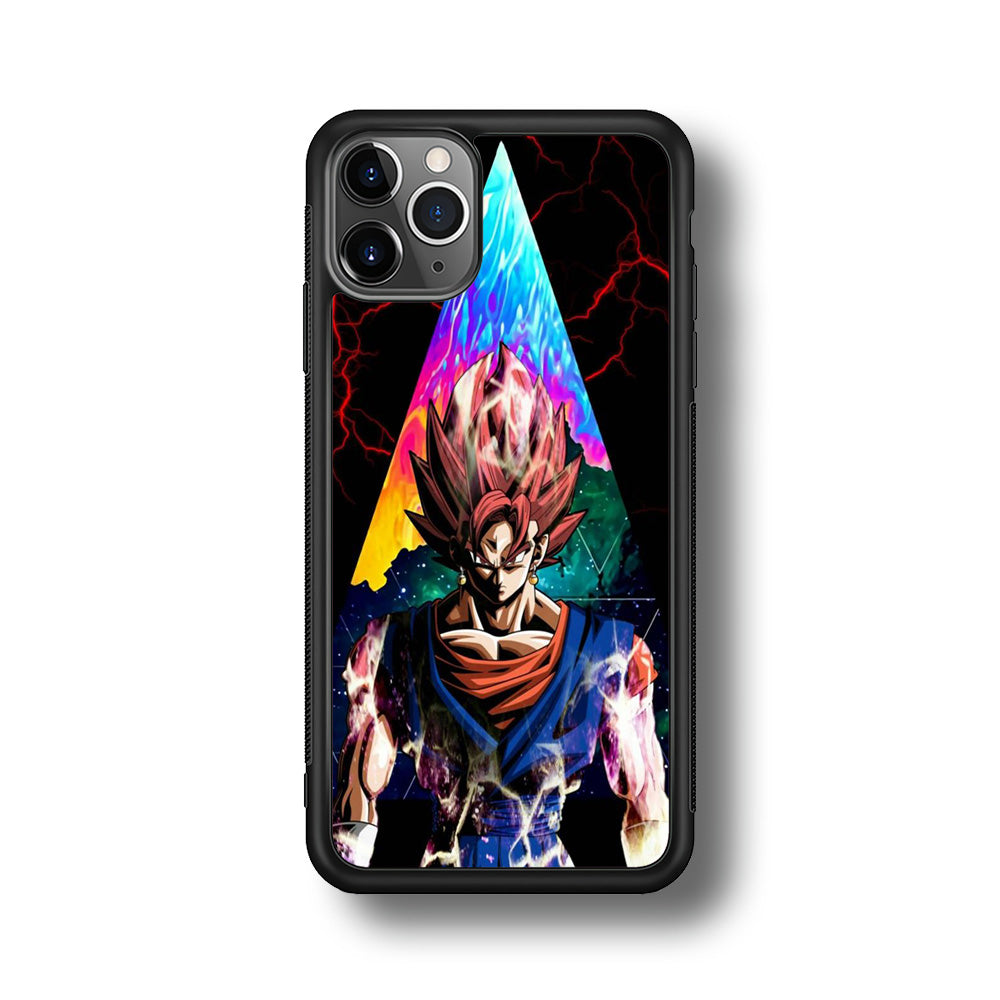 Dragon Ball - Goku 004 iPhone 11 Pro Case-Phone Case-Rubber Black (2D Case)-Altracase