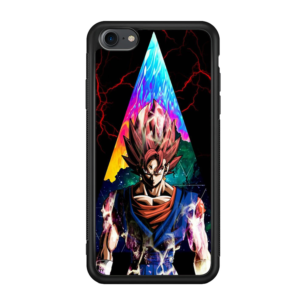 Dragon Ball - Goku 004 iPhone 7 Case-Phone Case-Rubber Black (2D Case)-Altracase