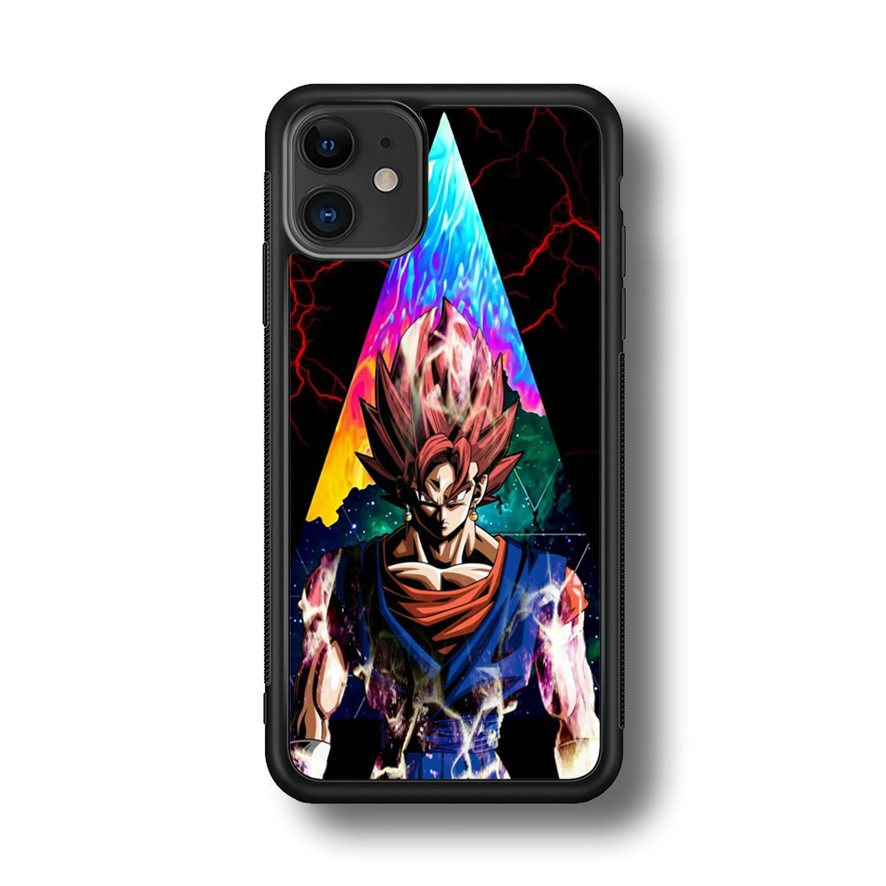 Dragon Ball - Goku 004 iPhone 11 Case-Phone Case-Rubber Black (2D Case)-Altracase