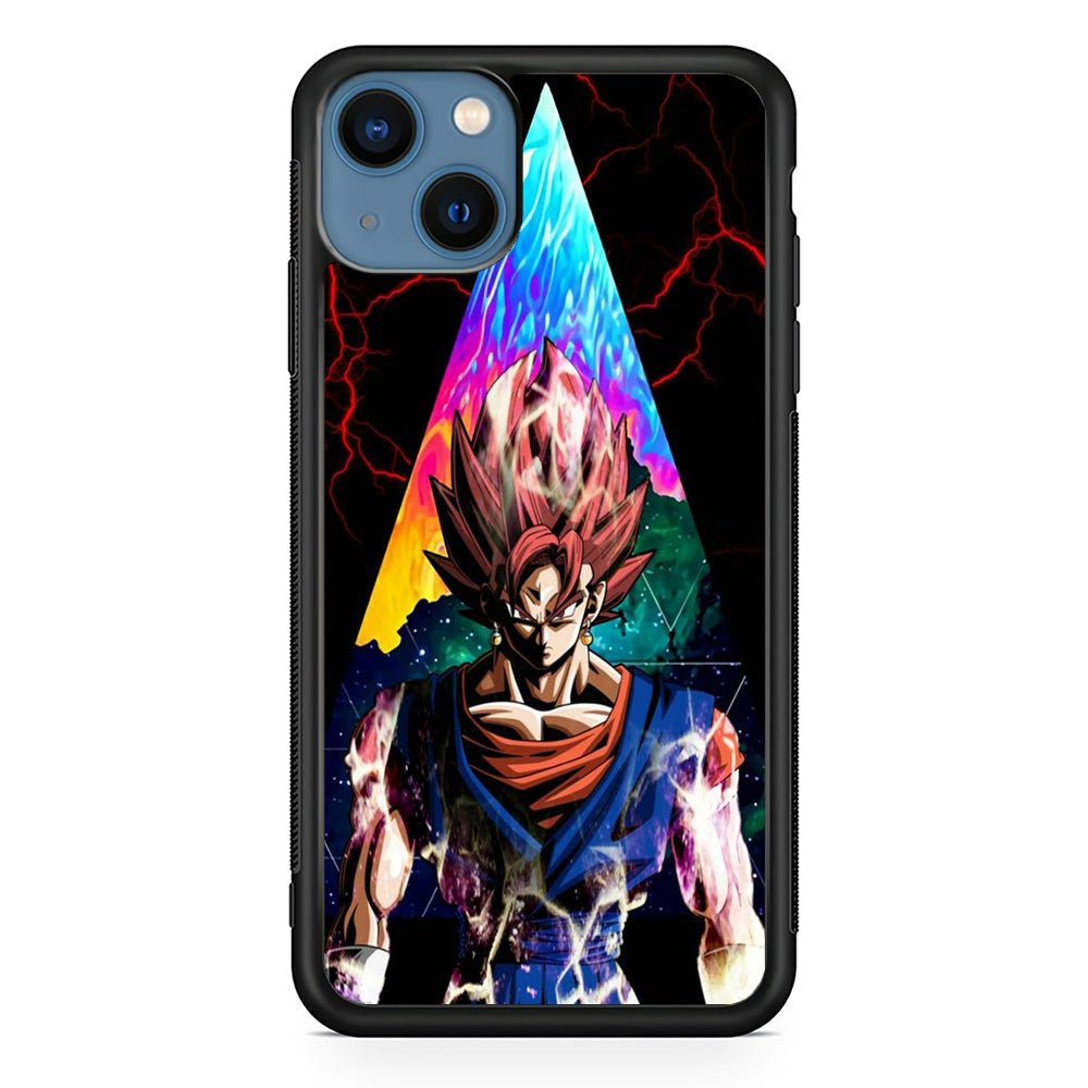 Dragon Ball - Goku 004 iPhone 13 Case-Phone Case-Rubber Black (2D Case)-Altracase