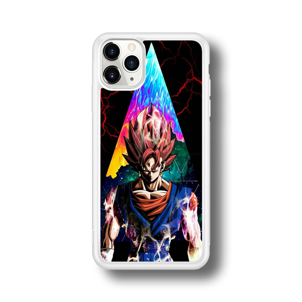 Dragon Ball - Goku 004 iPhone 11 Pro Case-Phone Case-Rubber White (2D Case)-Altracase