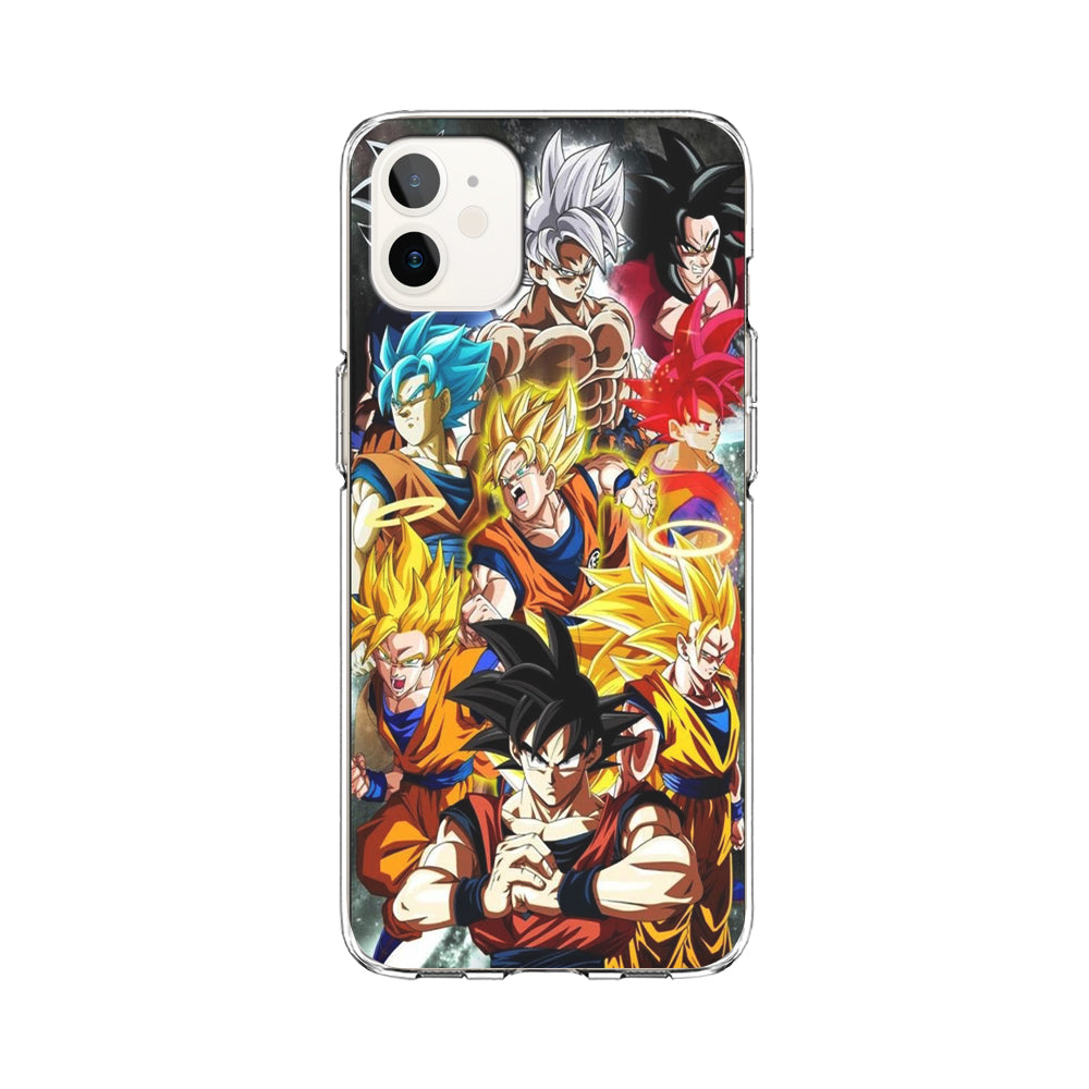 Dragon Ball - Goku 006 iPhone 12 Case-Phone Case-Clear Soft Case-Altracase