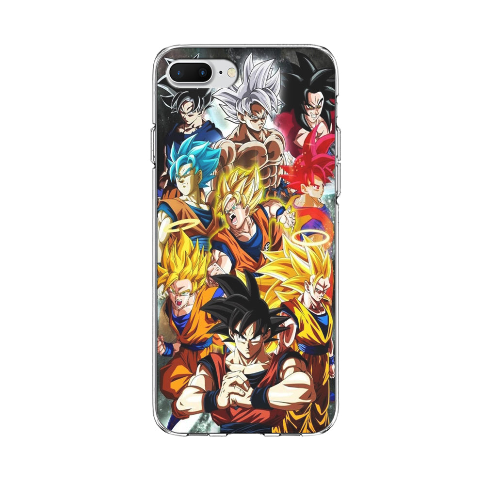 Dragon Ball - Goku 006 iPhone 7 Plus Case-Phone Case-Clear Soft Case-Altracase