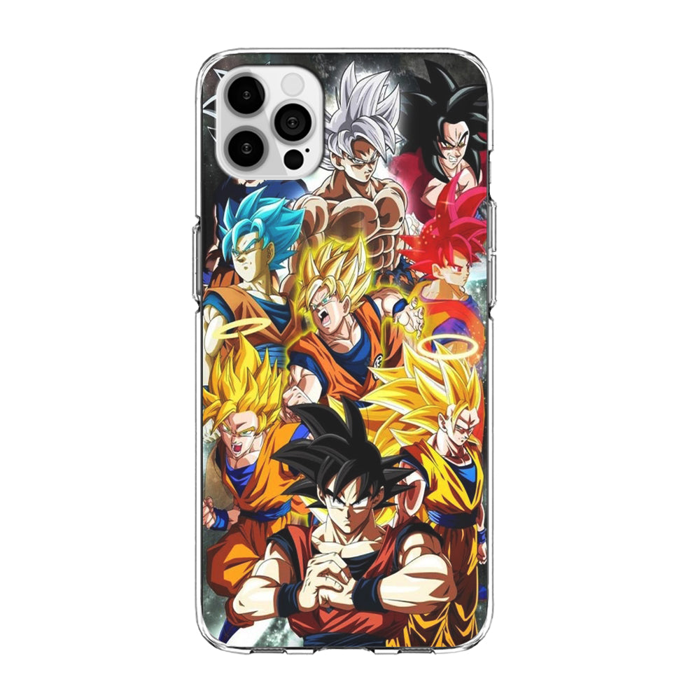 Dragon Ball - Goku 006 iPhone 15 Pro Max Case-Phone Case-Clear Soft Case-Altracase