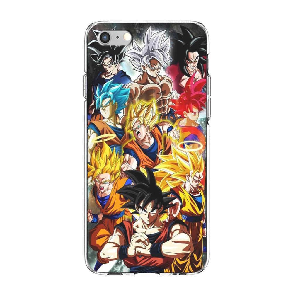 Dragon Ball - Goku 006 iPhone 6 | 6s Case-Phone Case-Clear Soft Case-Altracase