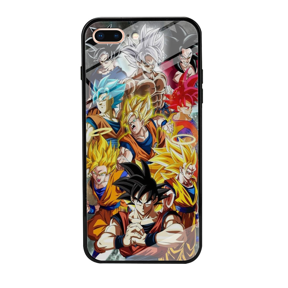 Dragon Ball - Goku 006 iPhone 8 Plus Case-Phone Case-Tempered Glass Case-Altracase