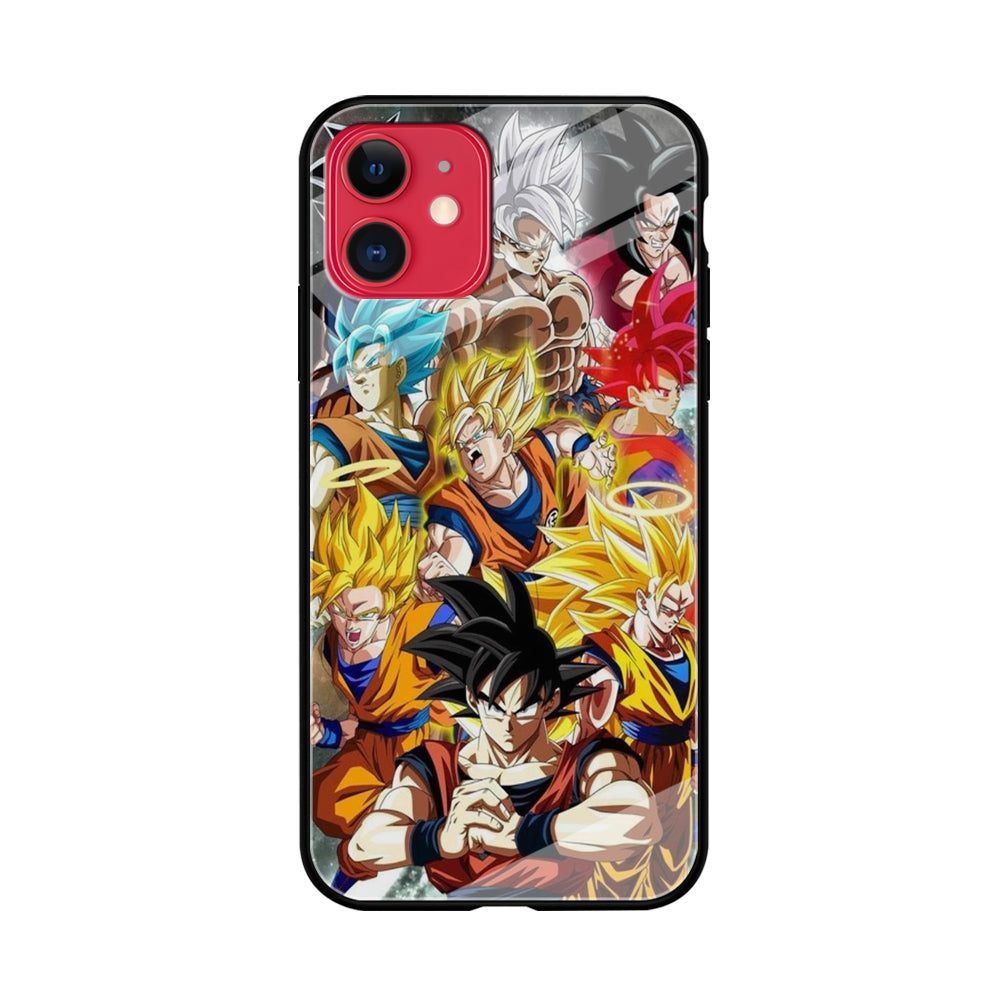Dragon Ball - Goku 006 iPhone 11 Case-Phone Case-Tempered Glass Case-Altracase