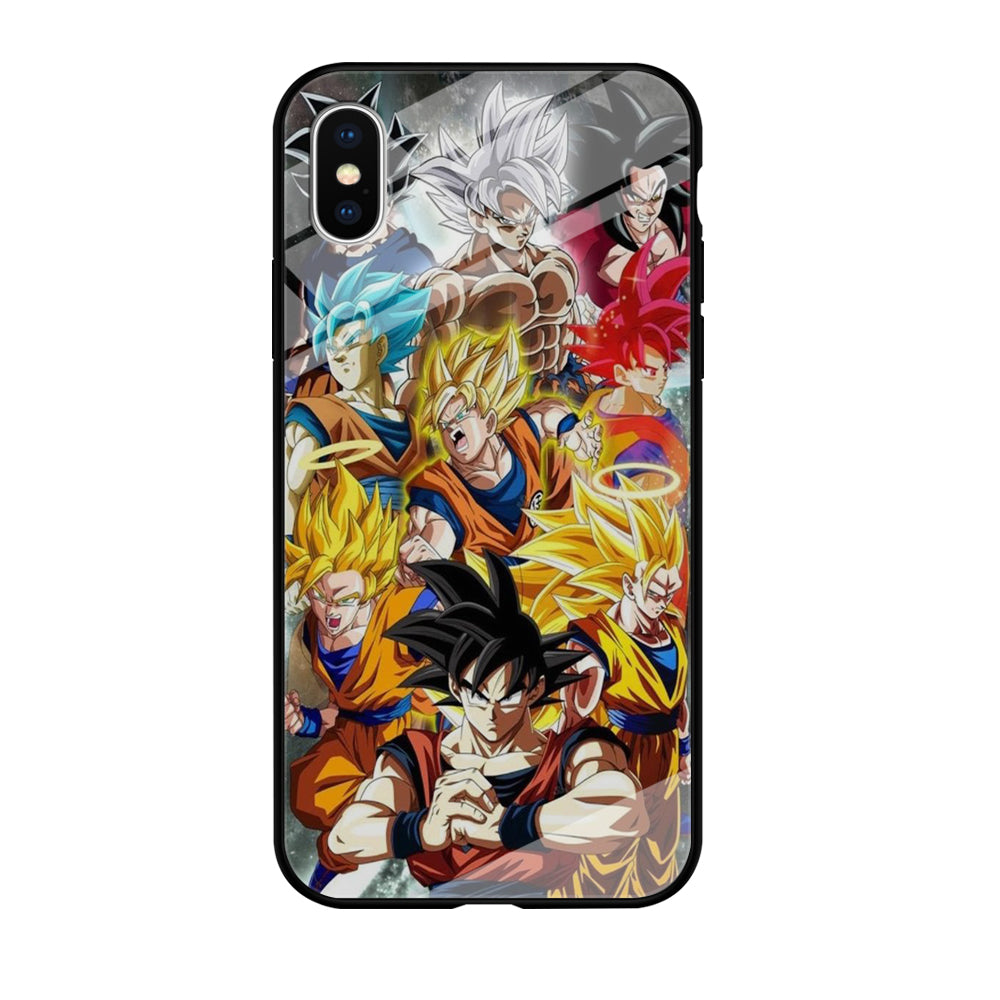 Dragon Ball - Goku 006 iPhone Xs Max Case-Phone Case-Tempered Glass Case-Altracase