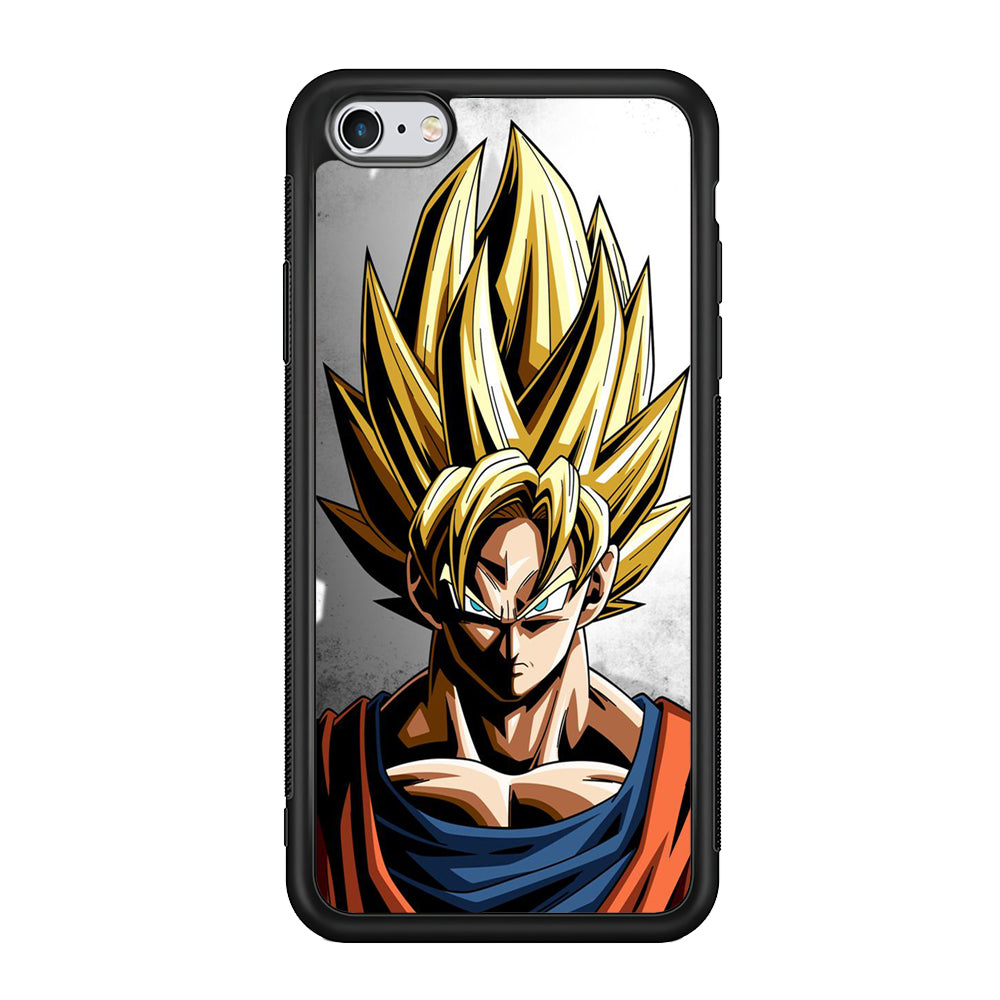 Dragon Ball - Goku 014 iPhone 6 Plus | 6s Plus Case-Phone Case-Rubber Black (2D Case)-Altracase