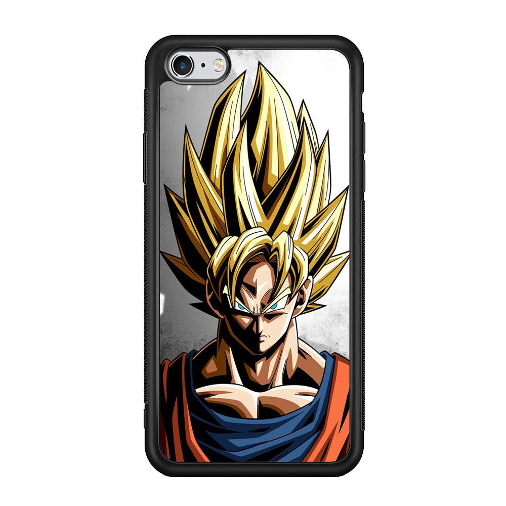 Dragon Ball - Goku 014 iPhone 6 | 6s Case-Phone Case-Rubber Black (2D Case)-Altracase