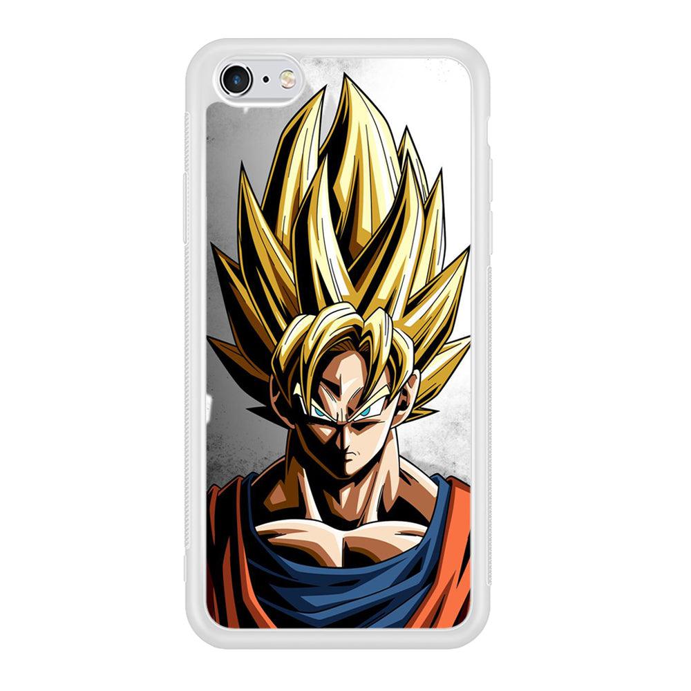Dragon Ball - Goku 014 iPhone 6 | 6s Case-Phone Case-Rubber White (2D Case)-Altracase