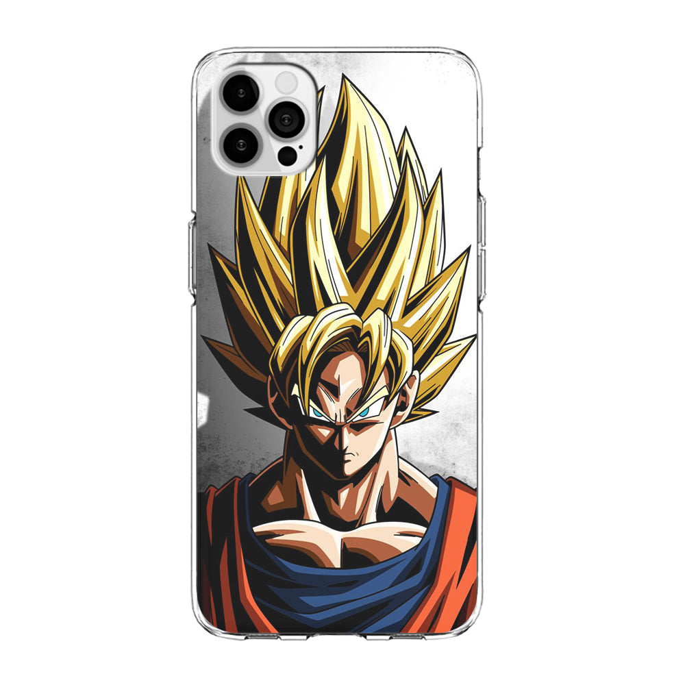 Dragon Ball - Goku 015 iPhone 15 Pro Max Case-Phone Case-Clear Soft Case-Altracase