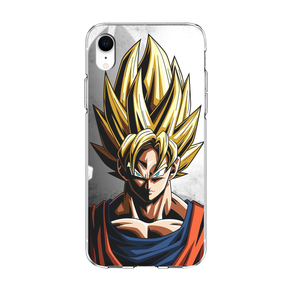 Dragon Ball - Goku 014 iPhone XR Case-Phone Case-Clear Soft Case-Altracase