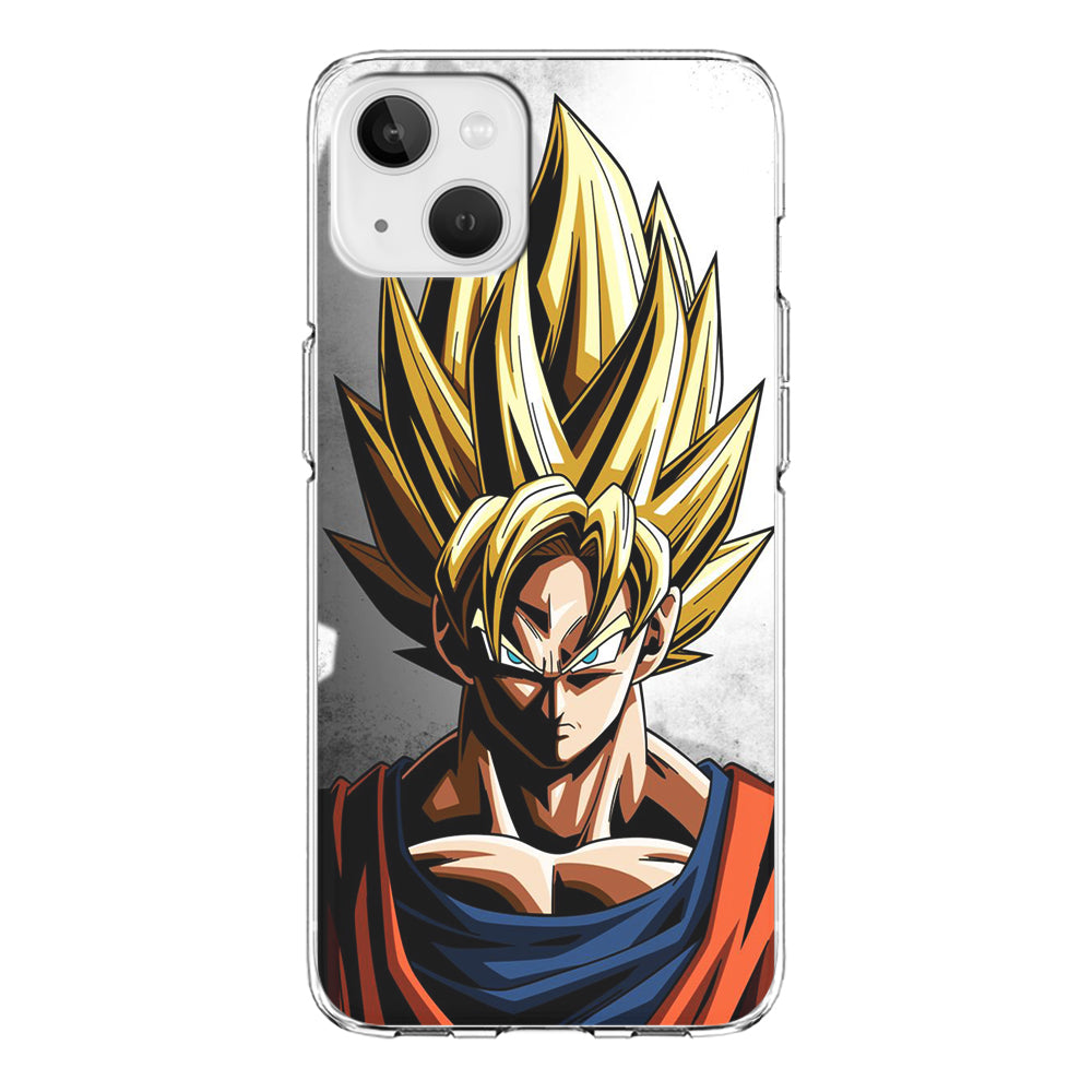 Dragon Ball - Goku 014 iPhone 13 Mini Case-Phone Case-Clear Soft Case-Altracase