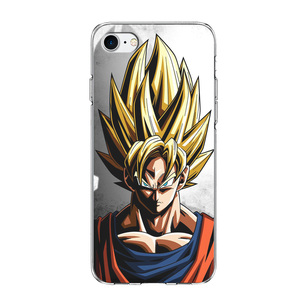 Dragon Ball - Goku 014 iPhone SE 2020 Case-Phone Case-Clear Soft Case-Altracase