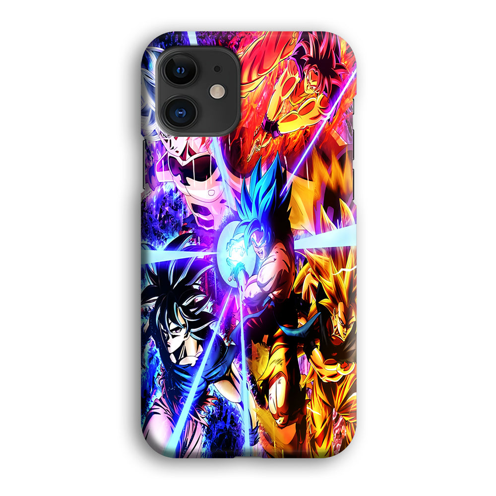 Dragon Ball Super Saiyan Kamehameha iPhone 12 Case-Phone Case-3D Case-Altracase