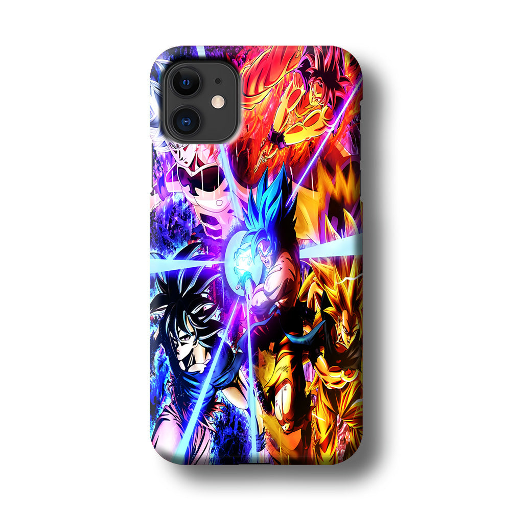 Dragon Ball Super Saiyan Kamehameha iPhone 11 Case-Phone Case-3D Case-Altracase