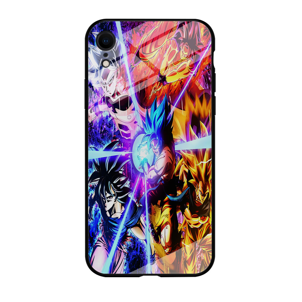 Dragon Ball Super Saiyan Kamehameha iPhone XR Case-Phone Case-Tempered Glass Case-Altracase