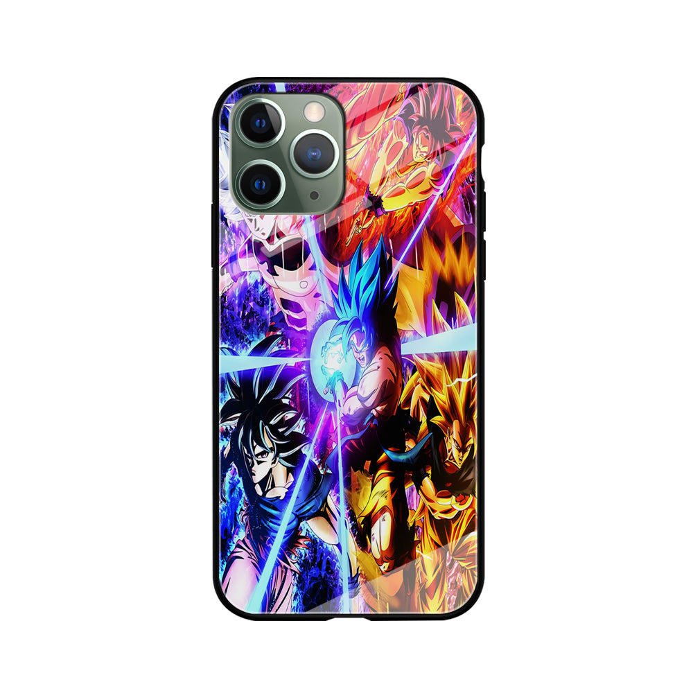 Dragon Ball Super Saiyan Kamehameha iPhone 11 Pro Case-Phone Case-Tempered Glass Case-Altracase