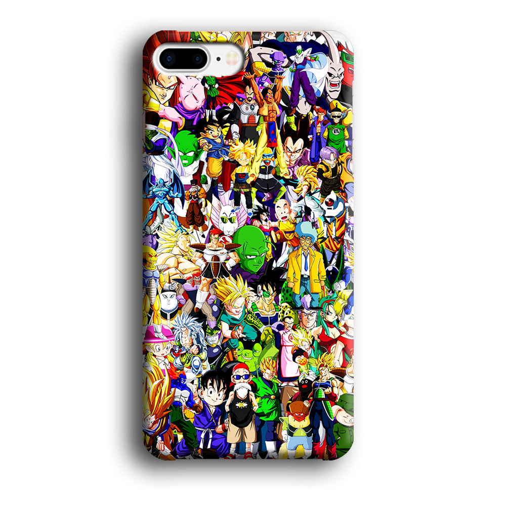 Dragon Ball Z All Characters iPhone 8 Plus Case-Phone Case-3D Case-Altracase