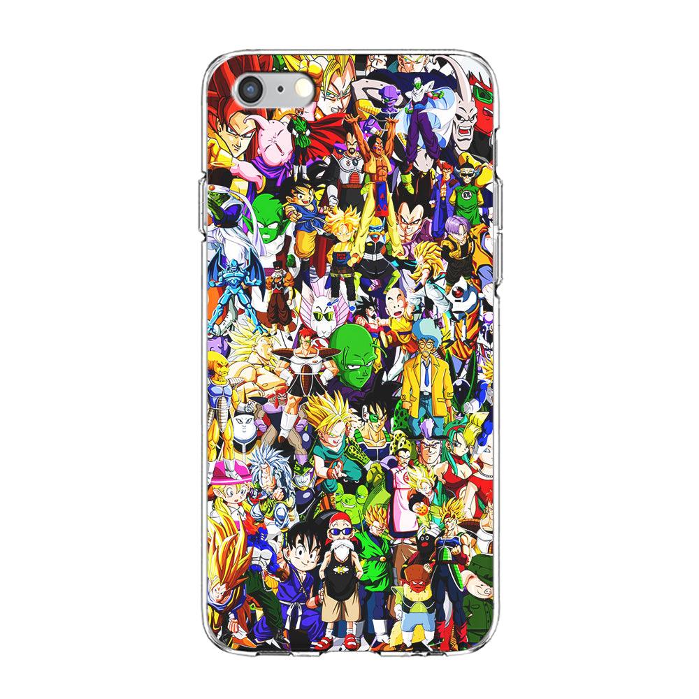 Dragon Ball Z All Characters iPhone 6 | 6s Case-Phone Case-Clear Soft Case-Altracase