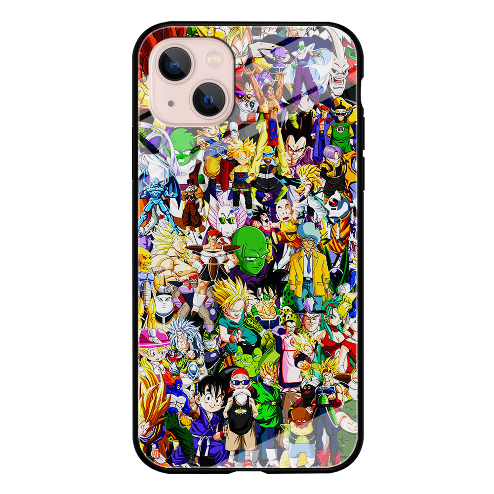 Dragon Ball Z All Characters iPhone 13 Case-Phone Case-Tempered Glass Case-Altracase