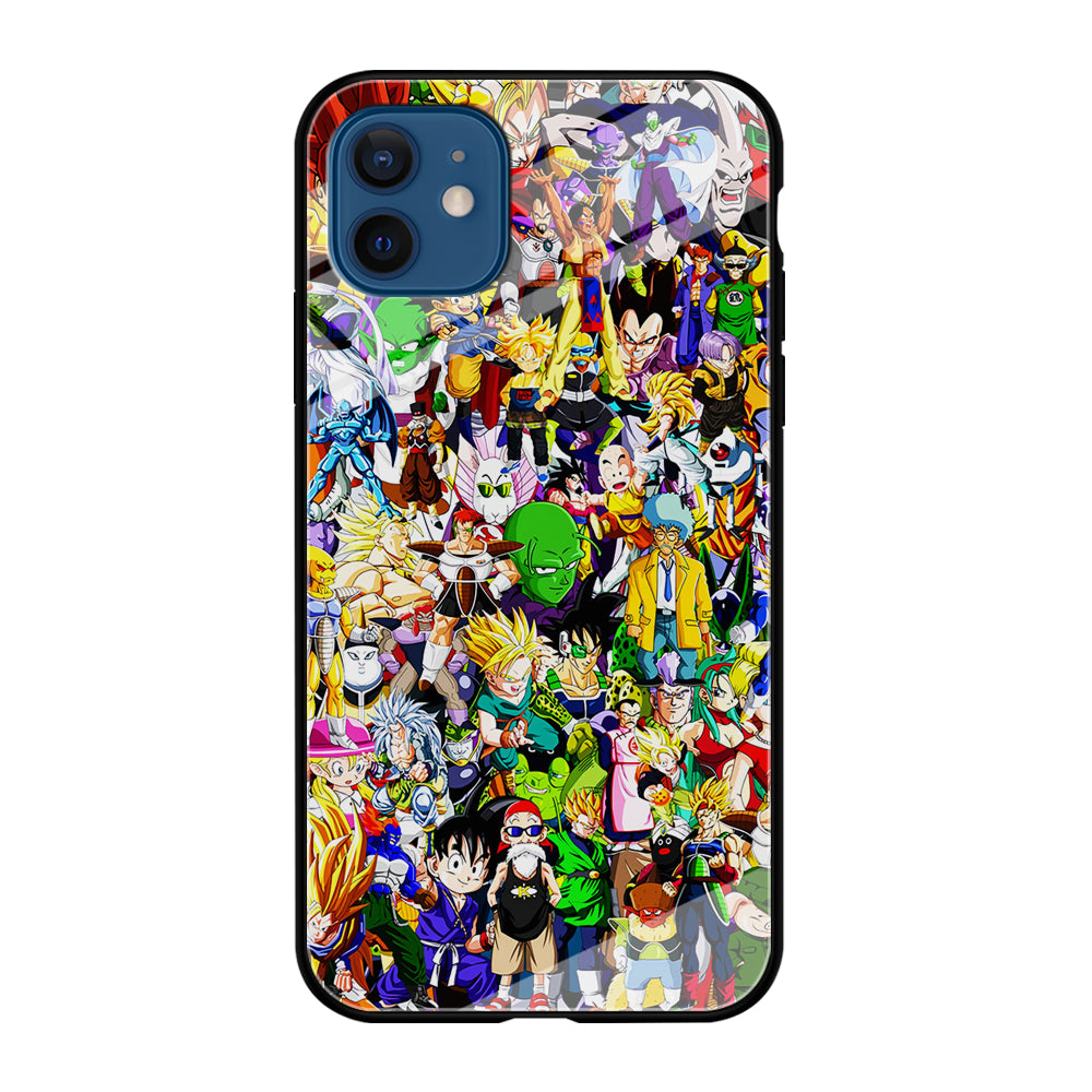 Dragon Ball Z All Characters iPhone 12 Case-Phone Case-Tempered Glass Case-Altracase