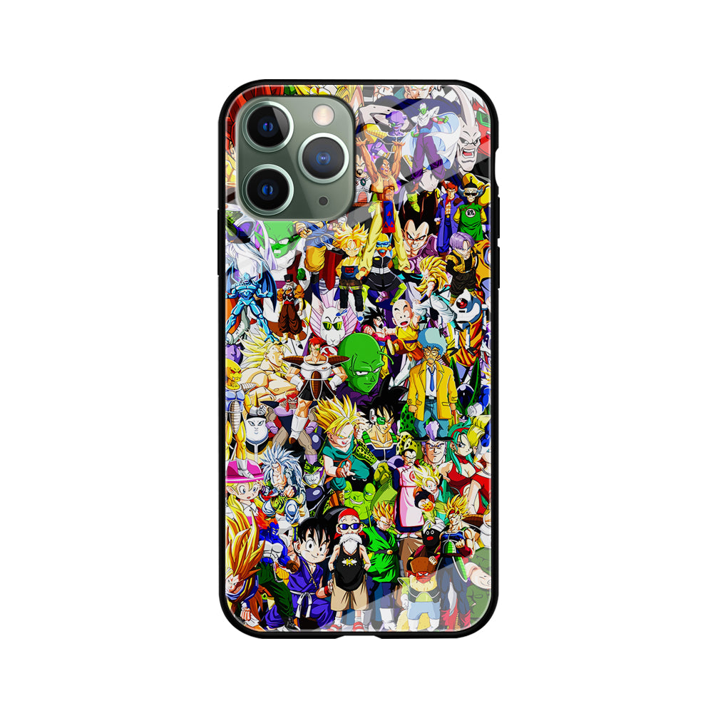 Dragon Ball Z All Characters iPhone 11 Pro Case-Phone Case-Tempered Glass Case-Altracase