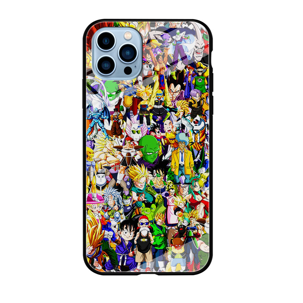 Dragon Ball Z All Characters iPhone 12 Pro Max Case-Phone Case-Tempered Glass Case-Altracase